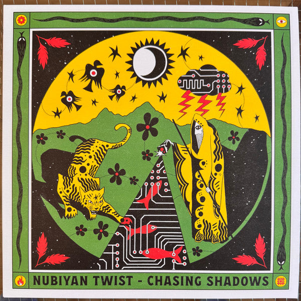 NUBIYAN TWIST - CHASING SHADOWS: YELLOW VINYL - LP