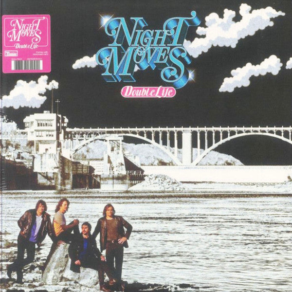 NIGHT MOVES - DOUBLE LIFE : CURACAO BLUE VINYL - LP