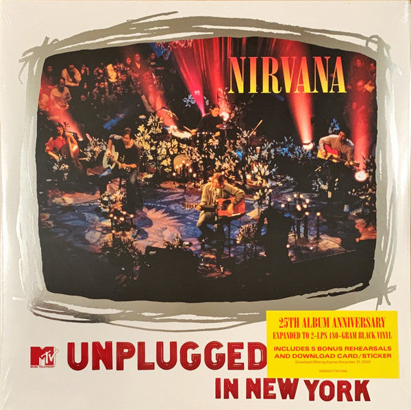 NIRVANA - MTV UNPLUGGED + 5 BONUS : 2LP DELUXE - LP