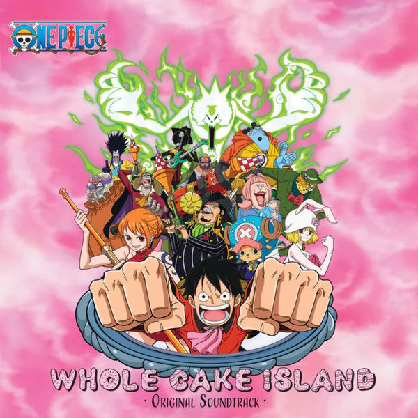 ONE PIECE: WHOLE CAKE ISLAND - SOUNDTRACK : PINK VINYL - LP