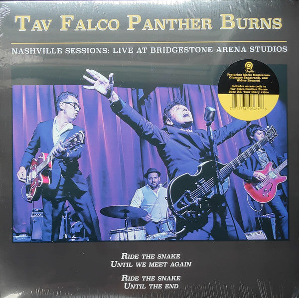FALCO, TAV / PANTHER BURNS - NASHVILLE SESSIONS : LIVE AT BRIDGESTONE - LP