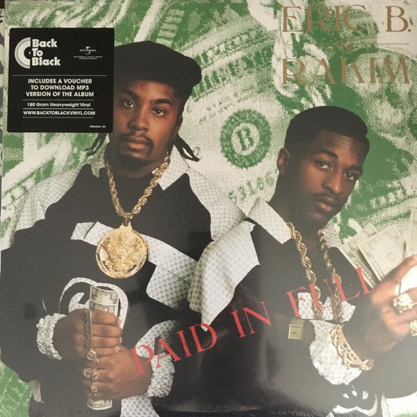 ERIC B & RAKIM - PAID IN FULL : 2LP SET - LP