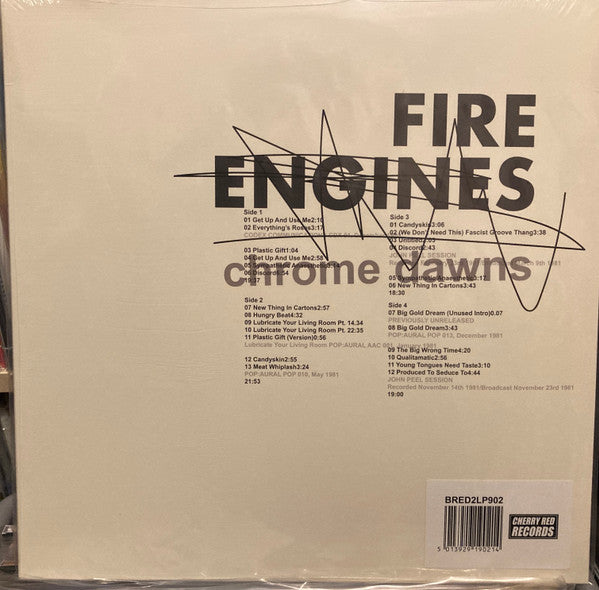 FIRE ENGINES - CHROME DAWNS: 2LP SET - LP