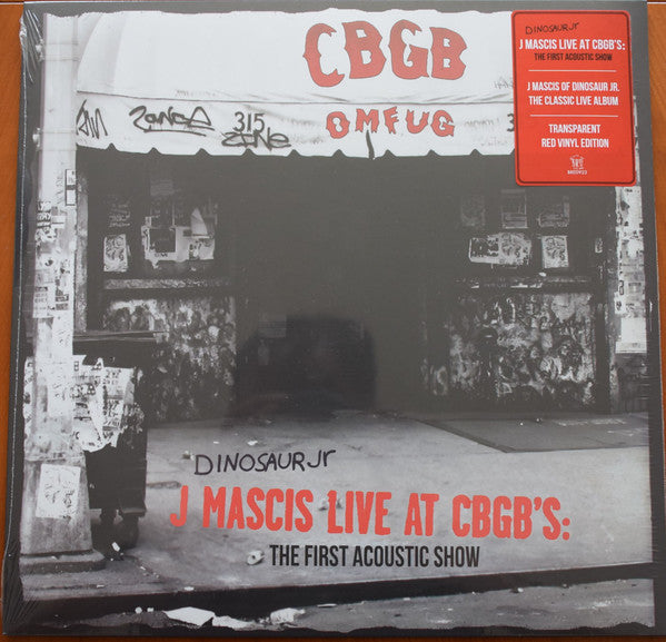 MASCIS, J - LIVE AT CBGBS: RED VINYL - LP