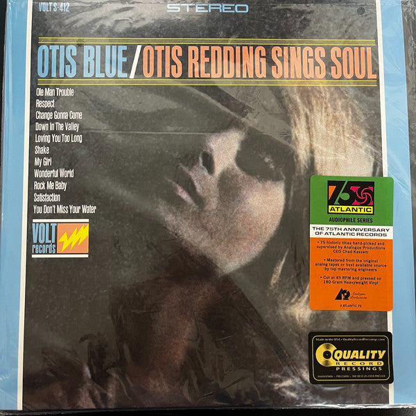 REDDING, OTIS - OTIS BLUE: 2LP 45 RPM - LP