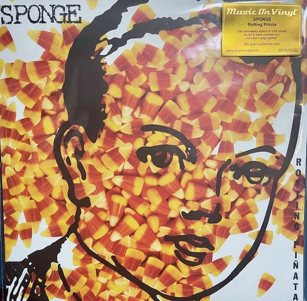 SPONGE - ROTTING PINATA : RED MARBLE VINYL - LP
