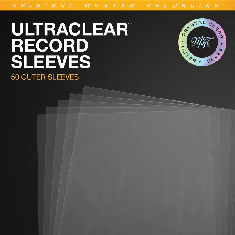 LP RECORD OUTER SLEEVES - MOBILE FIDELITY ULTRACLEAR SLEEVES - ACC