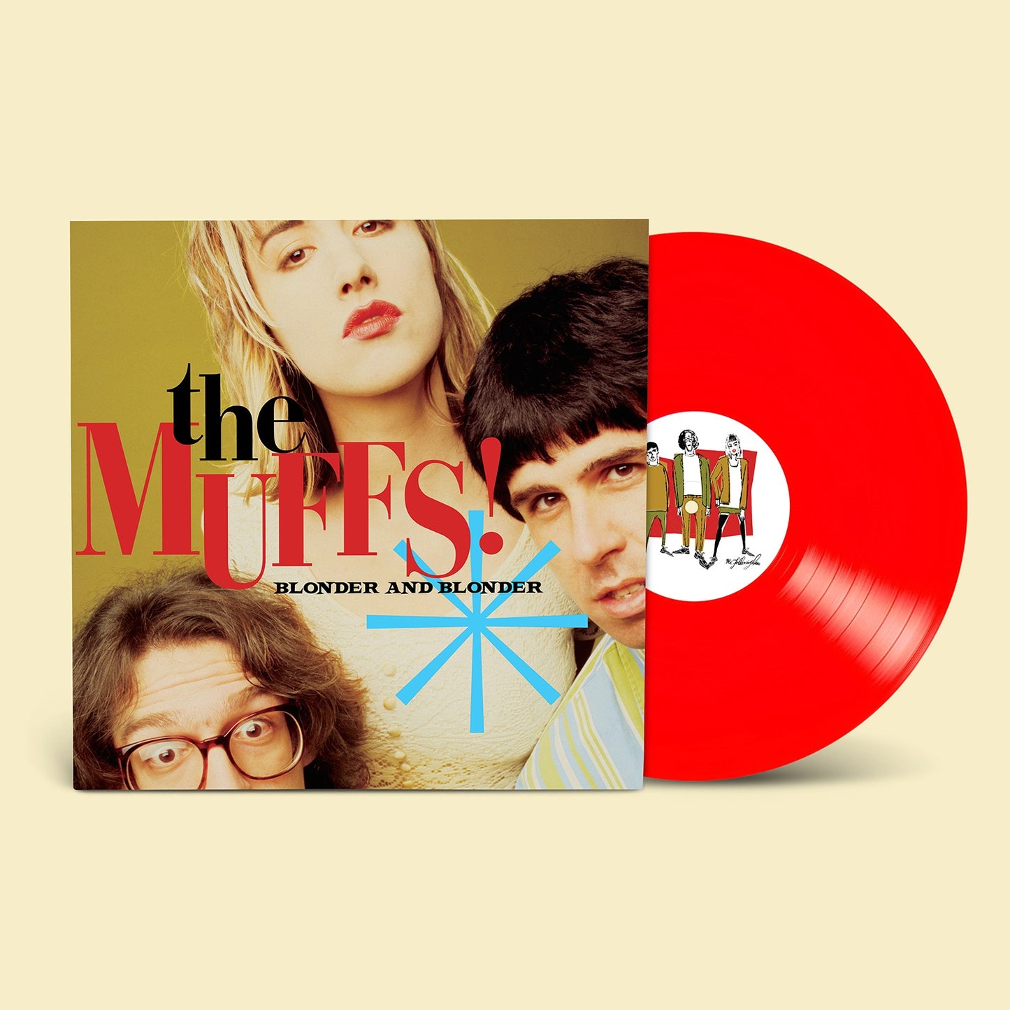 MUFFS - BLONDER AND BLONDER: OPAQUE RED VINYL - LP