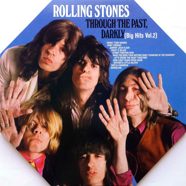 ROLLING STONES - THROUGH THE PAST DARKLY : CLEAR VINYL - LP