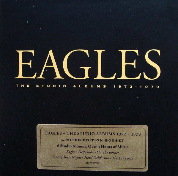 EAGLES - STUDIO ALBUMS : 1972 - 1979 (6CD SET) - CD
