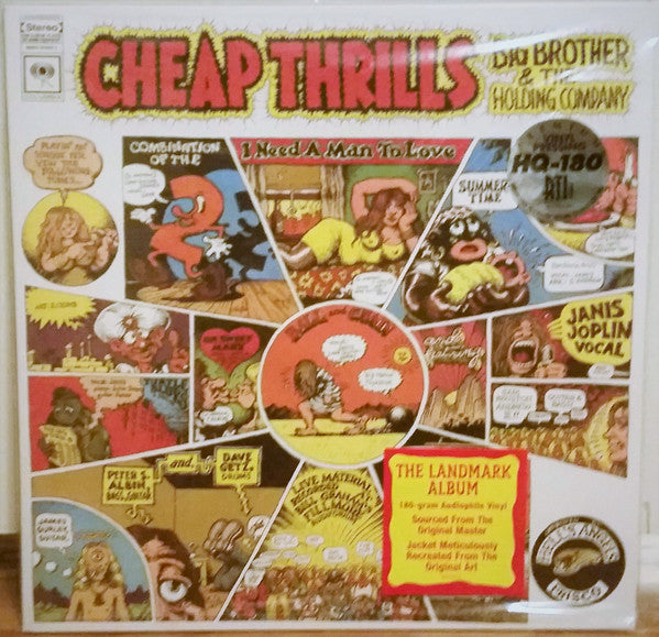 BIG BROTHER & THE HOLDING COMPANY - CHEAP THRILLS : STEREO (180G) - LP