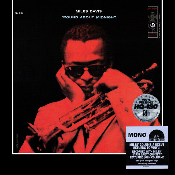 DAVIS, MILES - ROUND ABOUT MIDNIGHT (MONO) - LP