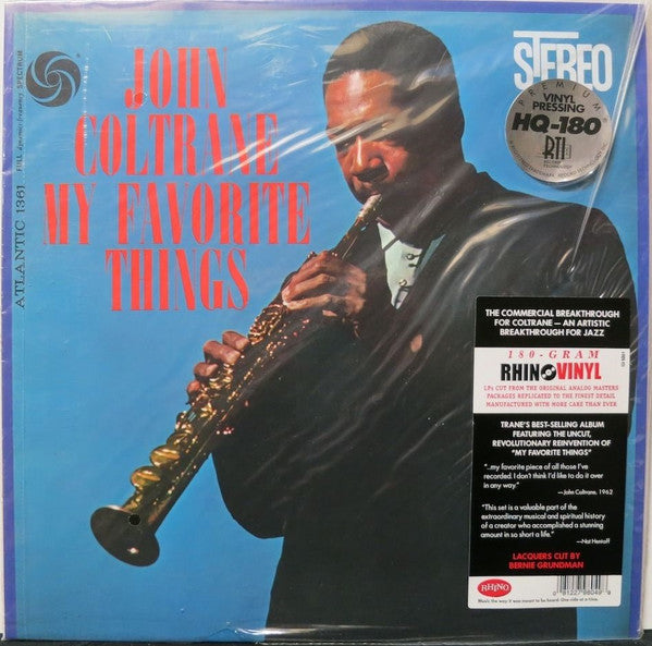 COLTRANE, JOHN - MY FAVORITE THINGS : ALL ANALOGUE MASTER - LP