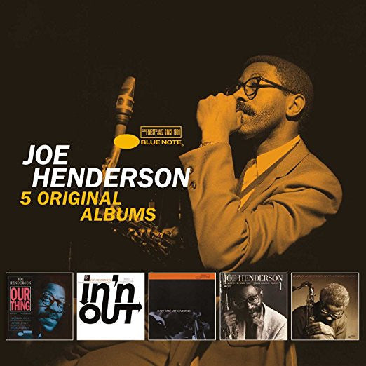 HENDERSON, JOE - 5 ORIGINAL ALBUMS (BLUE NOTE) : 5CD SET - CD