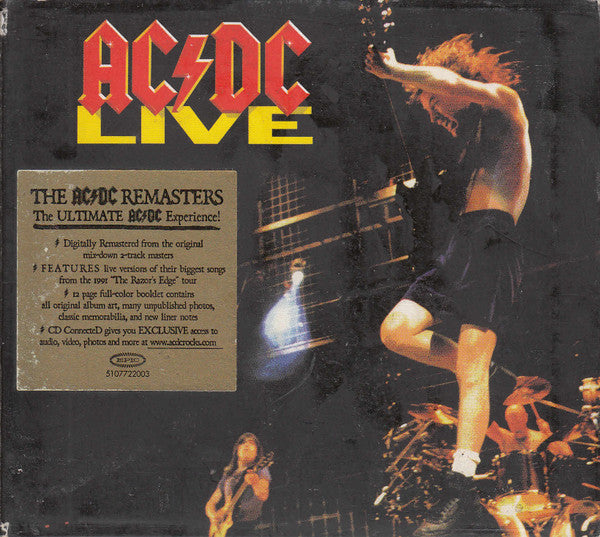 AC/DC - LIVE (1992) : 2CD DIGIPAK REMASTER - CD