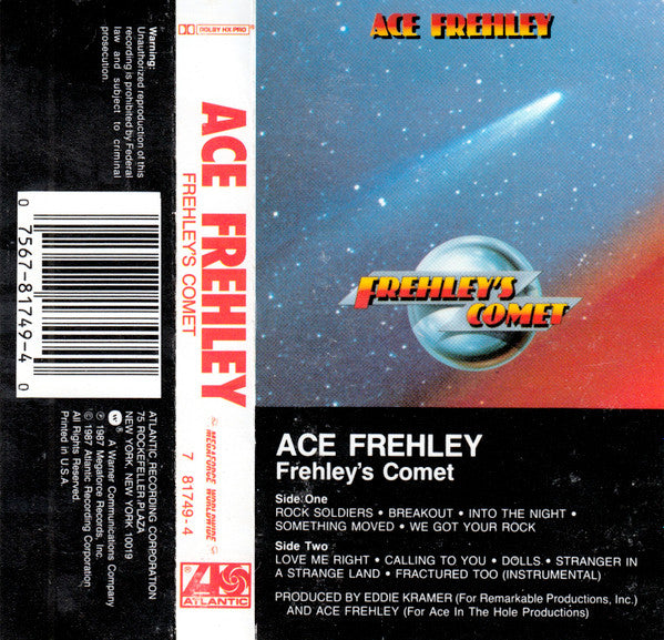 FREHLEY, ACE - FREHLEY'S COMET (CASSETTE) - CS