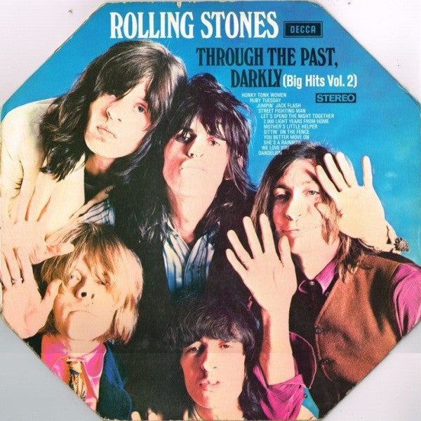 ROLLING STONES - THROUGH THE PAST DARKLY (AUST.RED LABEL) - LP