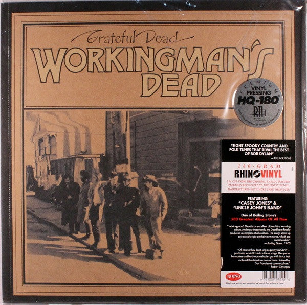 GRATEFUL DEAD - WORKINGMAN'S DEAD : 180 GRAM REMASTER - LP
