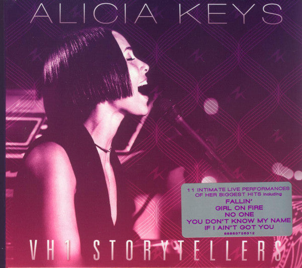 KEYS, ALICIA - VH1 STORYTELLERS : CD+DVD - CD