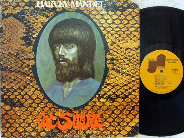 MANDEL, HARVEY - SNAKE (1972) EARLY US REPRESS - LP