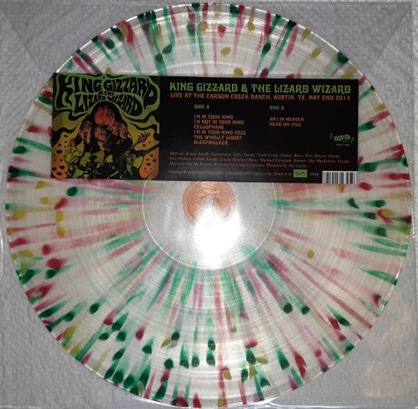 KING GIZZARD & THE LIZARD WIZARD - LIVE AT THE CARSON CREEK RANCH 2014: COL - LP
