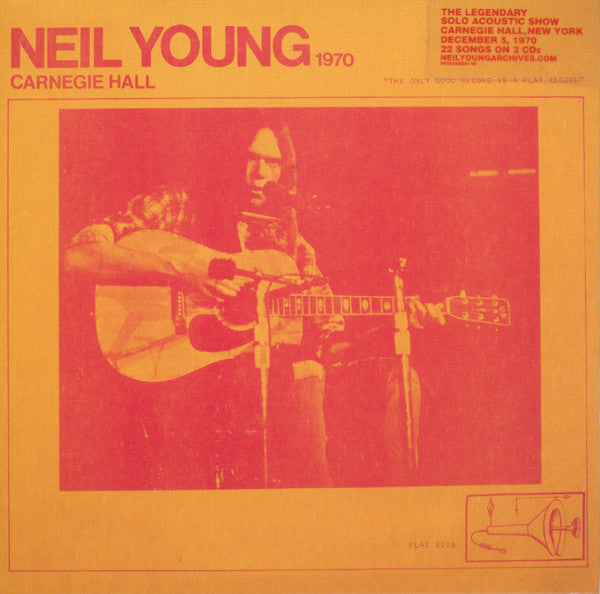 YOUNG, NEIL - CARNEGIE HALL 1970 : 2CD SET - CD