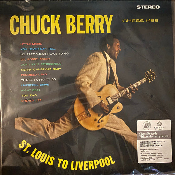 BERRY, CHUCK - ST LOUIS TO LIVERPOOL - LP