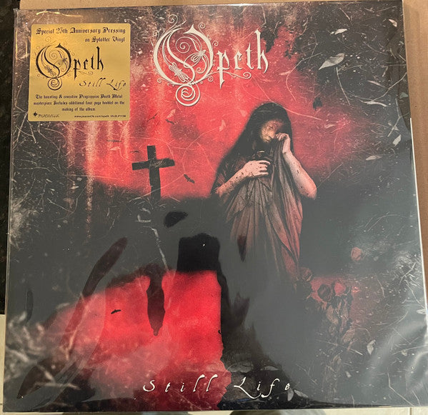 OPETH - STILL LIFE : 2LP RED / BLACK SPLATTER - LP