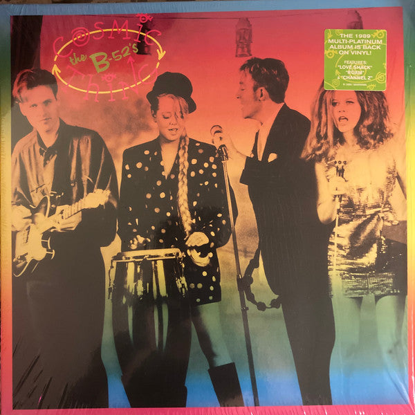 B-52'S - COSMIC THING : BLACK VINYL - LP