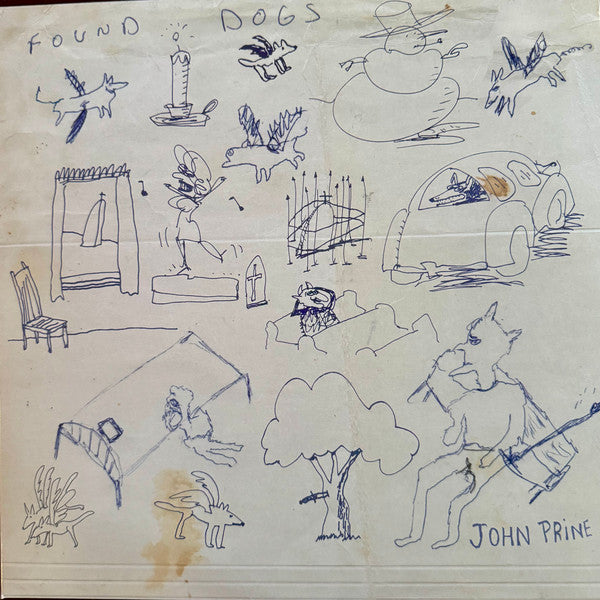 PRINE, JOHN - FOUND DOGS: HEARTWOOD VINYL - LP
