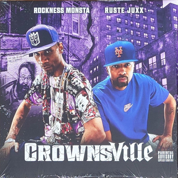 ROCKNESS MONSTA & RUSTE JUXX - CROWNSVILLE: LAVENDAR VINYL - LP