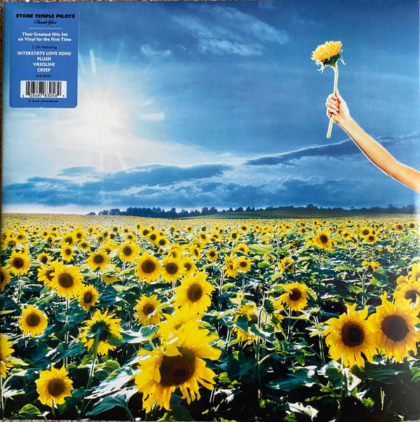 STONE TEMPLE PILOTS - THANK YOU : BLACK 2LP WITH ETCHED D-SIDE - LP