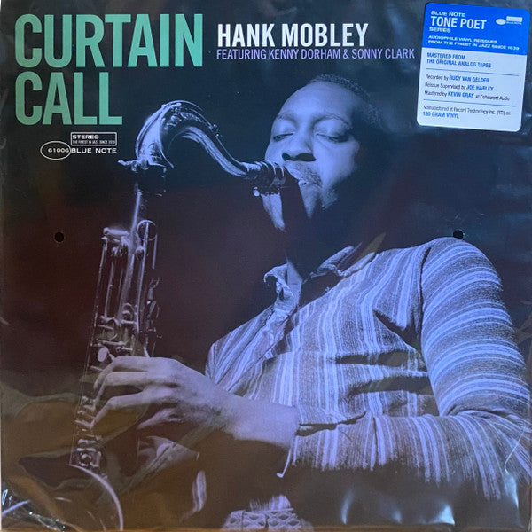 MOBLEY, HANK - CURTAIN CALL : 180-GRAM (TONE POET) - LP