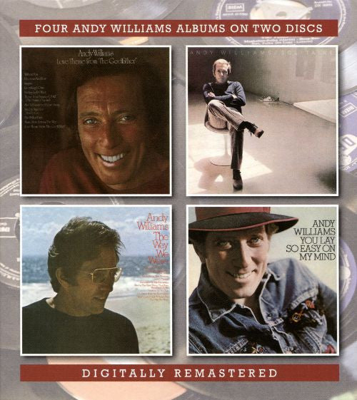 WILLIAMS, ANDY - LOVE THEME FROM GODFATHER : 4LPS ON 2CDS - CD