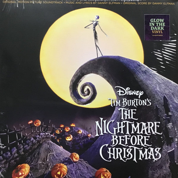 NIGHTMARE BEFORE CHRISTMAS - SOUNDTRACK: GLOW-IN-THE-DARK VINYL - LP