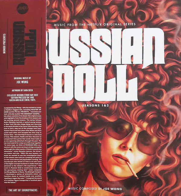 RUSSIAN DOLL - SOUNDTRACK : GREEN & BLUE SWIRL VINYL - LP