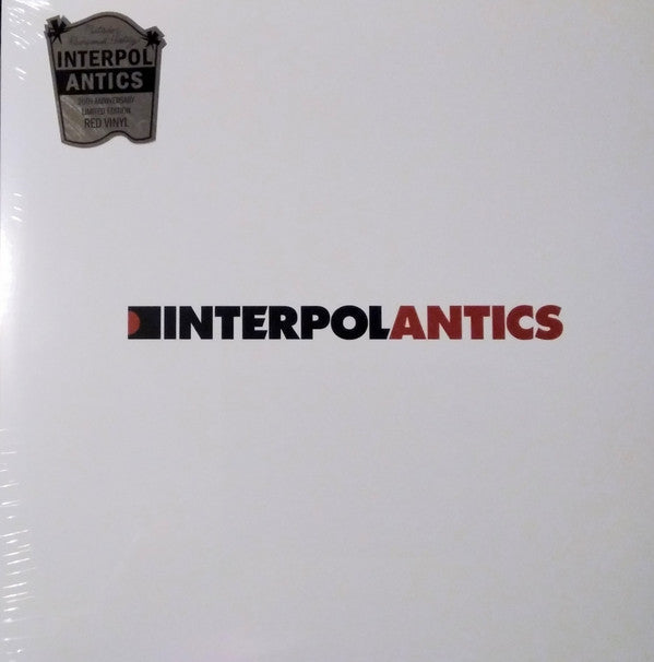 INTERPOL - ANTICS : RED VINYL (2024 REISSUE) - LP