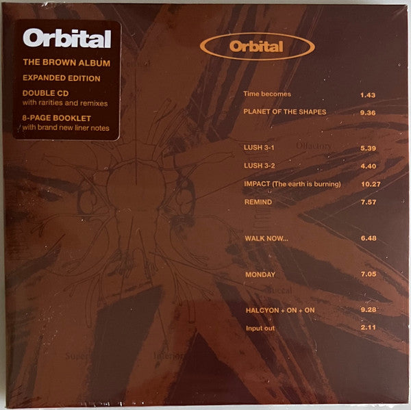ORBITAL - ORBITAL (BROWN ALBUM) : 2CD DELUXE SET - CD