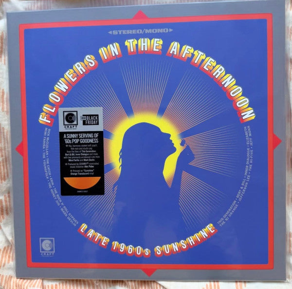 VARIOUS - FLOWERS IN THE AFTERNOON: ORANGE - LP