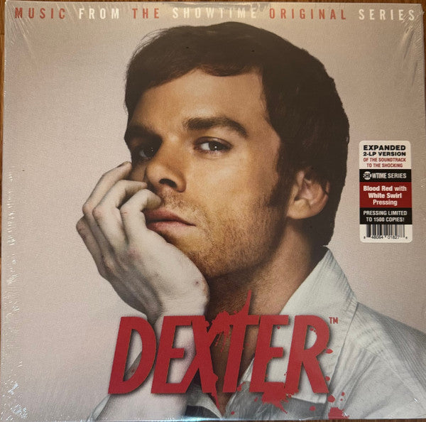DEXTER - SOUNDTRACK: 2LP BLOOD WITH WHITE SWIRL - LP