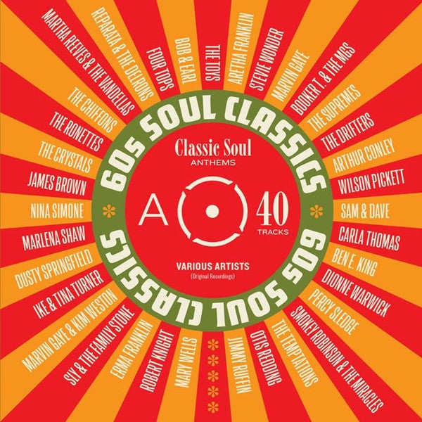VARIOUS - 60S SOUL CLASSICS : 2LP SET - LP