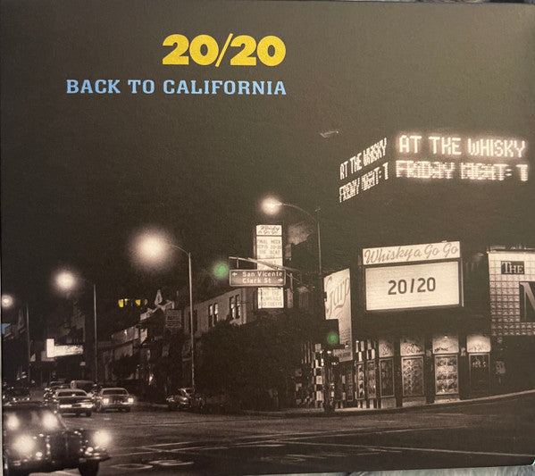 20/20 - BACK TO CALIFORNIA - CD