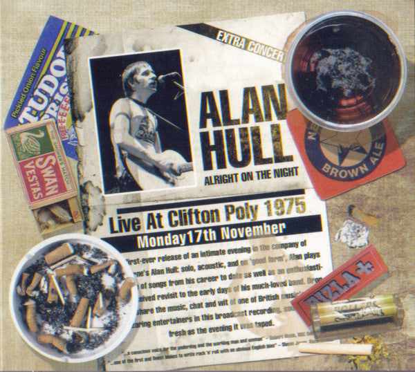 HULL, ALAN - ALRIGHT ON THE NIGHT : LIVE - CD