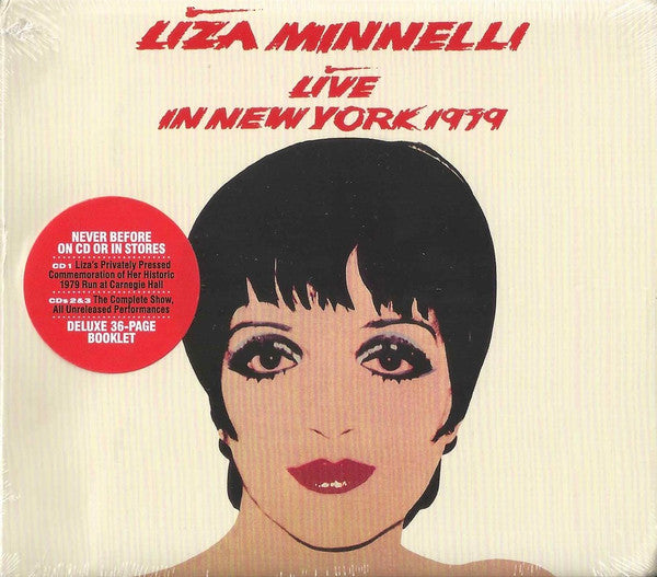 MINNELLI, LIZA - LIVE IN NEW YORK 1979: 3CD SET - CD