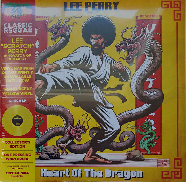 PERRY, LEE SCRATCH - HEART OF THE DRAGON : YELLOW VINYL - LP