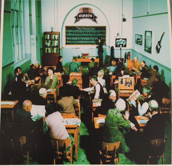 OASIS - MASTERPLAN : 2LP SILVER VINYL REMASTER - LP