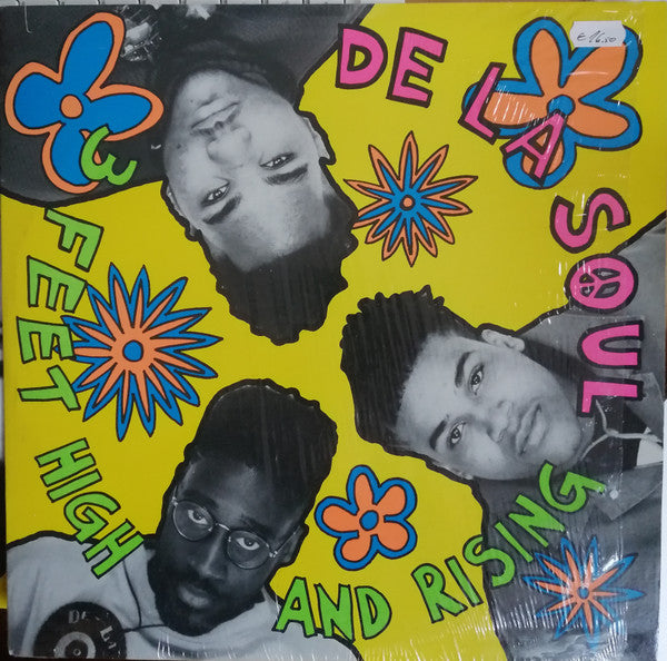 DE LA SOUL - 3 FEET HIGH & RISING (ITALIAN PRESS) - LP
