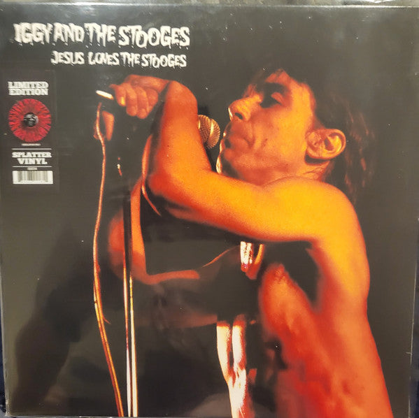 IGGY & THE STOOGES - JESUS LOVES THE STOOGES: BROWN/BLACK - LP