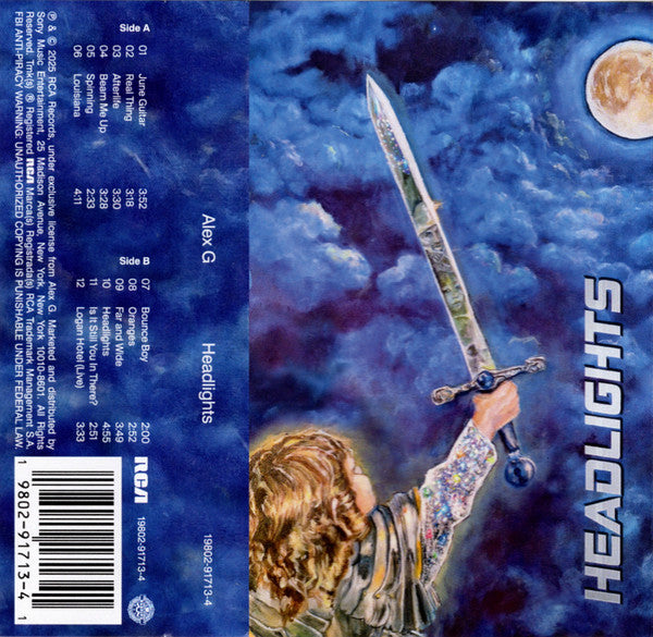 ALEX G - HEADLIGHTS : CASSETTE - CS