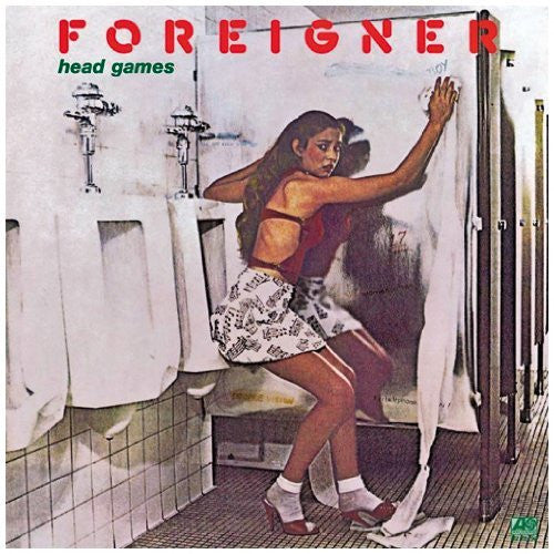 FOREIGNER - HEAD GAMES : TRANSLUCENT LIGHT BLUE - LP